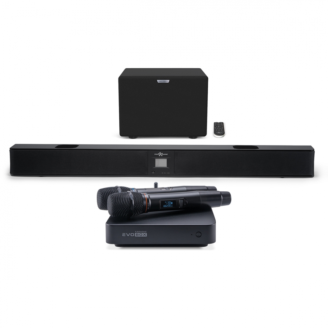 караоке-комплект EVOBOX Plus + EvoSound Bar (саундбар с караоке) в Кемерово