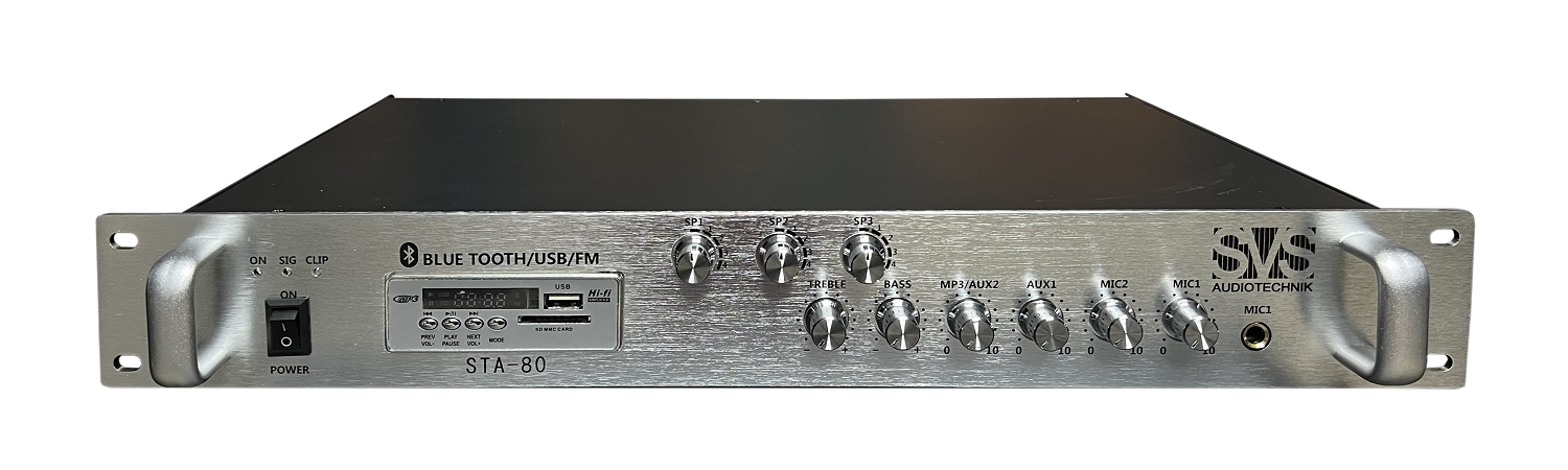 SVS Audiotechnik STA-80 Микшер-усилитель для систем Public Address в Кемерово