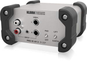 Klark Teknik DI 22P пассивный стерео директ-бокс в Кемерово