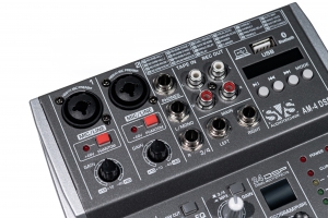 SVS Audiotechnik mixers AM-4 DSP Аналоговый микшерный пульт, 4-канала в Кемерово